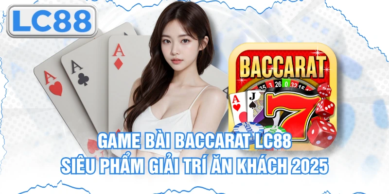 Game Bài Baccarat Lc88 - Siêu Phẩm Giải Trí Ăn Khách 2025